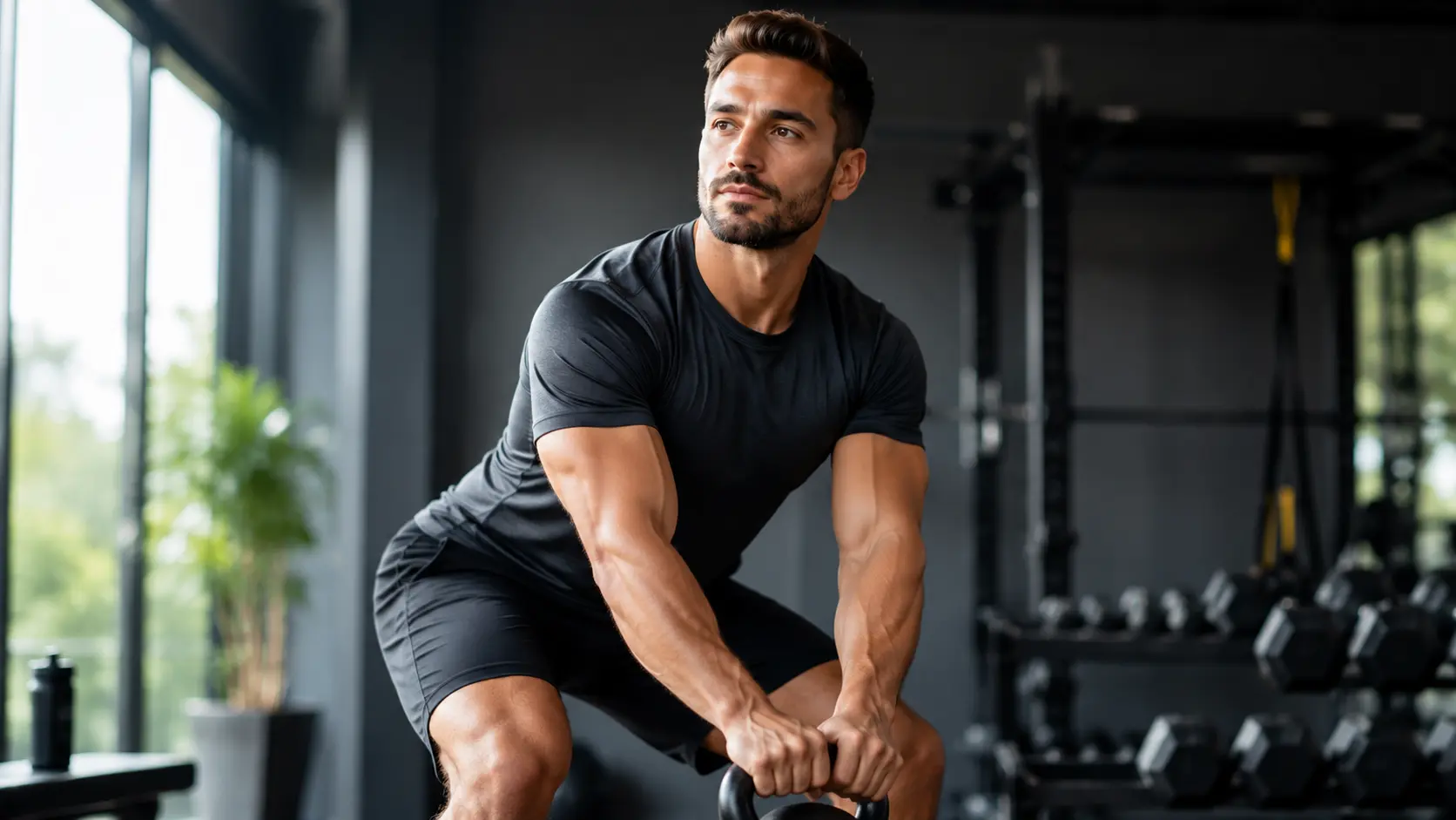 Confident professional reaching fat loss goals